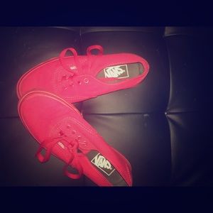 Red Vans